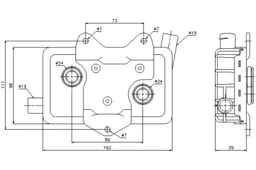 NIS-90618-ZS1 - Масляний радіатор NISSENS 6011800065 A 136530N 31382