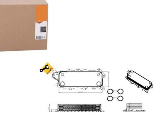 NRF31319/RS2 - МАСЛООХОЛОДЖУВАЧ NRF 2721880001 6421880001 64218001