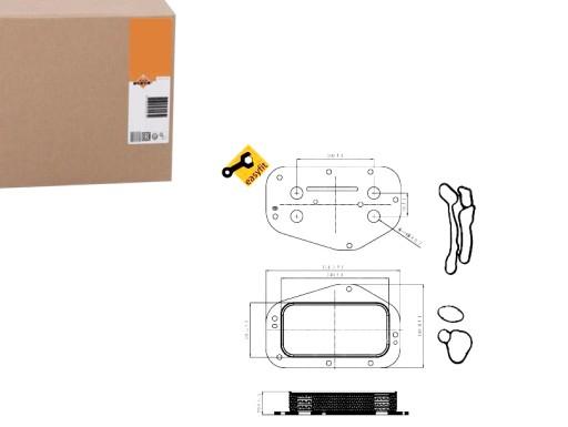 NRF31314(HQ) - МАСЛЯНЫЙ ОХЛАДИТЕЛЬ OPEL ASTRA 1.6 05- NRF