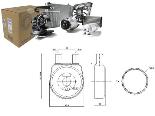 PRO/90704 - МАСЛООХОЛОДНИК RENAULT 19 I 19 I CHAMADE 19 II 19