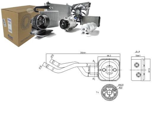 PRO/90685 NIS - МАСЛЯНЫЙ РАДИАТОР SEAT LEON TOLEDO II VW BORA GOLF I