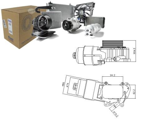 PRO/90703 - МАСЛООХОЛОДЖУВАЧ VOLVO C30 S40 II S60 II S80 II V40