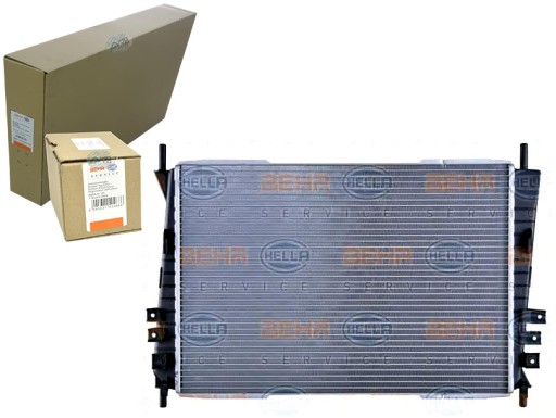 8MK 376 - BEHR HELLA ДВИГУН РАДІАТОР C2S1231 C2S20551 KJR4