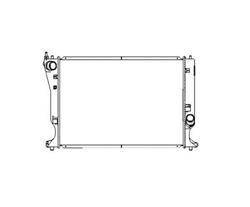 РАДІАТОР TOYOTA COROLLA VERSO 04- 164000R011 NEW