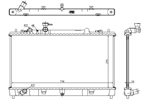 NIS-68507-ZS1 - ОХОЛОДЖУВАЧ ВОДИ 68507 NIS