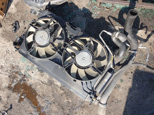 ВЕНТИЛЯТОР КОНДИЦІОНА ВОДИ ОХОЛОДЖЕННЯ OPEL VECTRA C SEDAN Z21A 2.2 DTI комплект