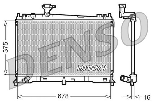DRM44010 - ВОДЯНИЙ КУЛЕР MAZDA 6 02-