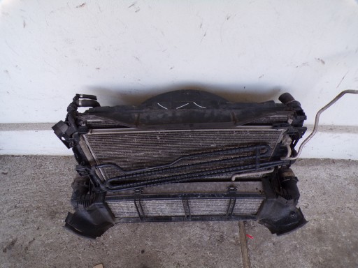 Радіатори, комплект вентиляторів, mercedes w204 w207 w212 2.2 cdi