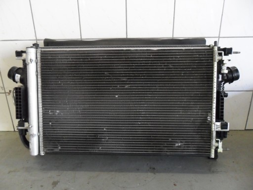 7777 - Радіатори вентилятор opel astra j 1.6 turbo автомат