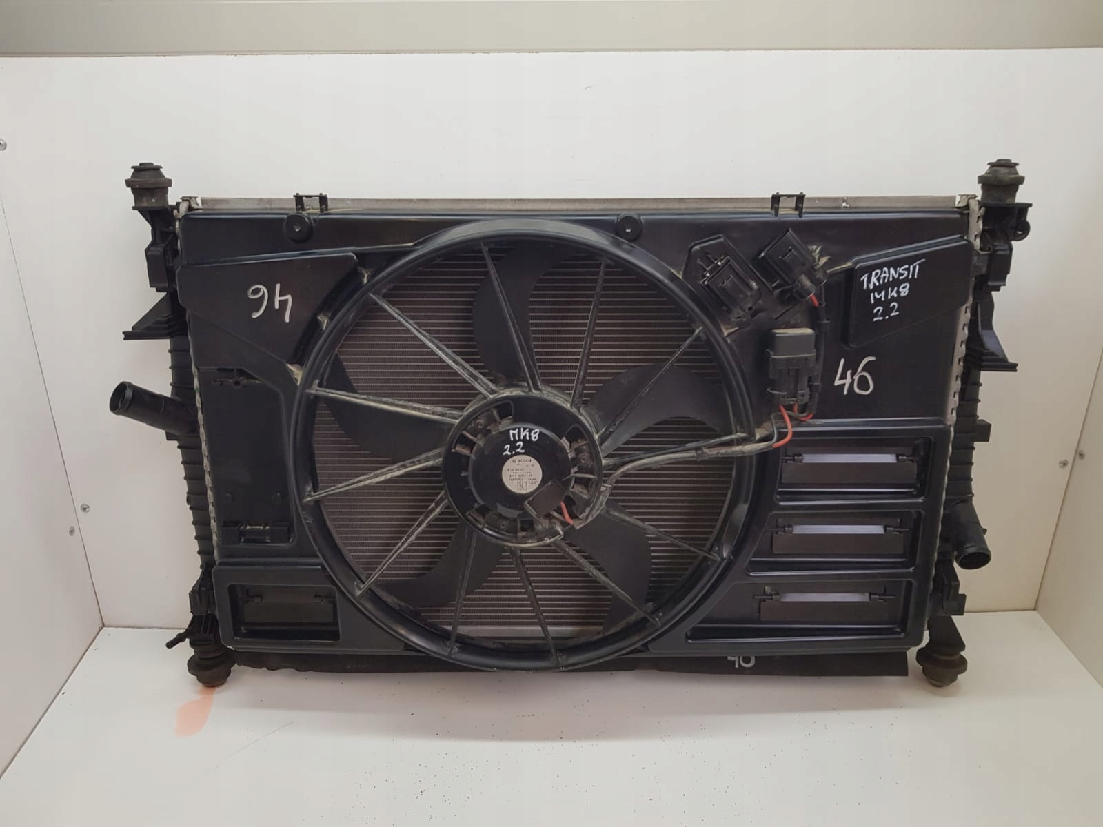 BK21-8C607-BA - ОХЛАЖДАЮЩИЙ ВЕНТИЛЯТОР TRANSIT MK8 CUSTOM 2.2 DCI