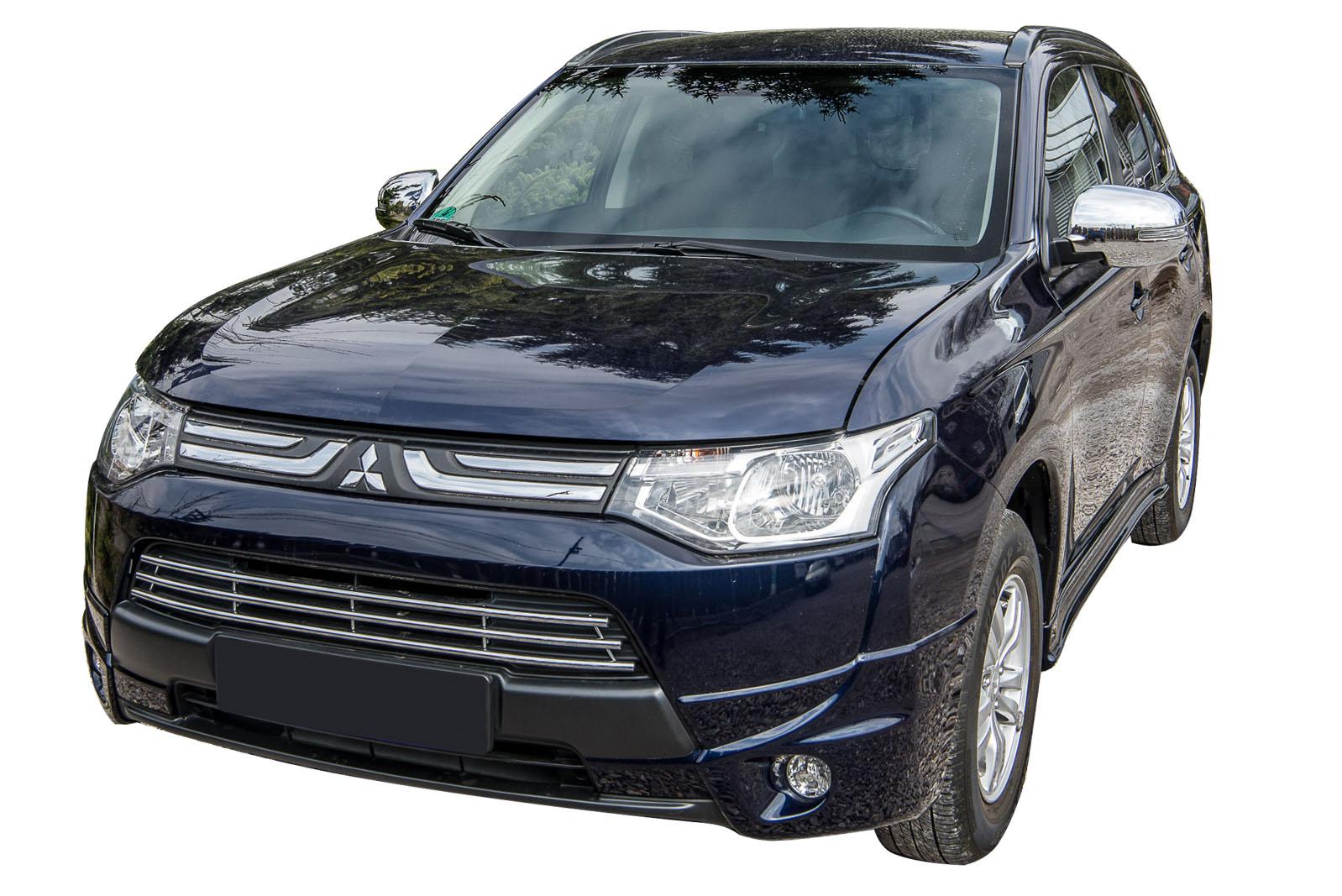 ХРОМ НАКЛАДКИ НА ЗЕРКАЛА MITSUBISHI OUTLANDER 12+