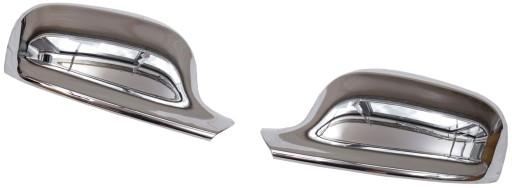 Хромированные накладки на зеркала BMW X1 E84 09-12