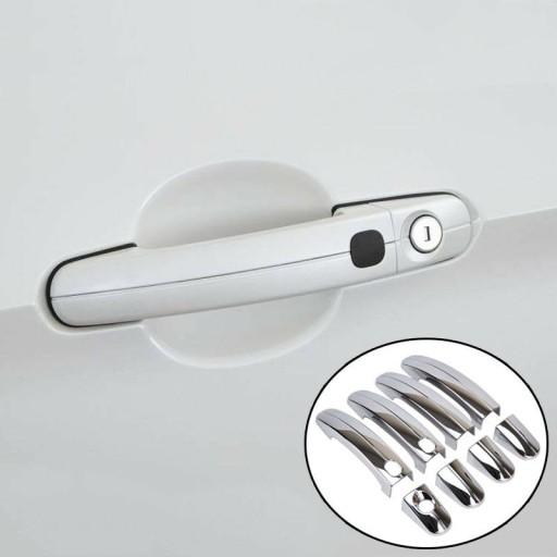 Хромированные накладки на дверные ручки Ford Focus 3 после 2011 года