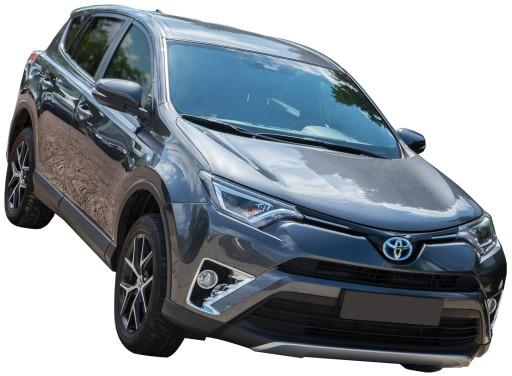 ХРОМИРОВАННЫЕ ГАЛОГЕННЫЕ КРЫШКИ TOYOTA RAV4 2016-2019