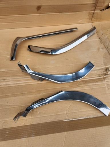 ХРОМИРОВАННАЯ НАКЛАДКА ВЕТРОВОГО СТЕКЛА CHRYSLER 300 K 1964 г.