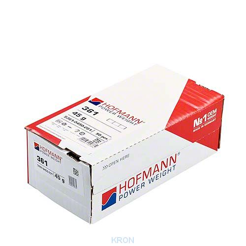 HOFMANN КЛЕЕННАЯ ГРУЗА ТИП 361 45G ZN 50 ШТ.