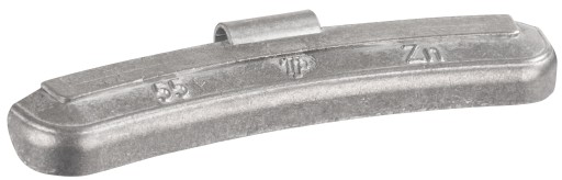 ВАГА (КОМПЛЕКТ 50 ШТ.) СТАНДАРТ, ЦИНК, БЕЗ ПОКРИТТЯ ДЛЯ СТАЛЕВИХ КОЛІС 55 Г