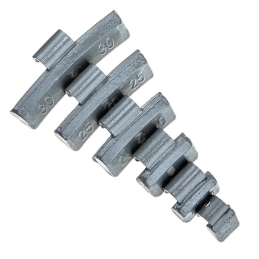 ЦИНКОВІ ШТАМПОВАНІ ГАРИ ДЛЯ АЛУМІНІЙНИХ ДІСІВ, СУМІСНІ З EU 5-30G 150 ШТ. STIX