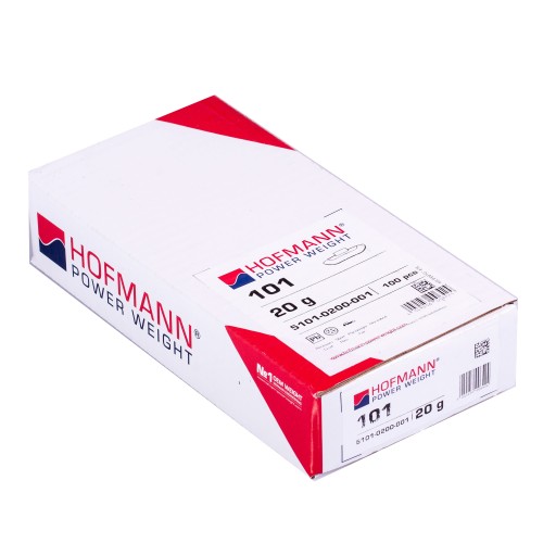 ГРУЗА, прикрепленные к стальным дискам, 20 г HOFMANN.