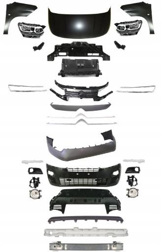 CTBRL3KPLPRZ - CITROEN BERLINGO III 3 2018+ ПЕРЕДНИЙ КАПОТ В КОМПЛЕКТЕ