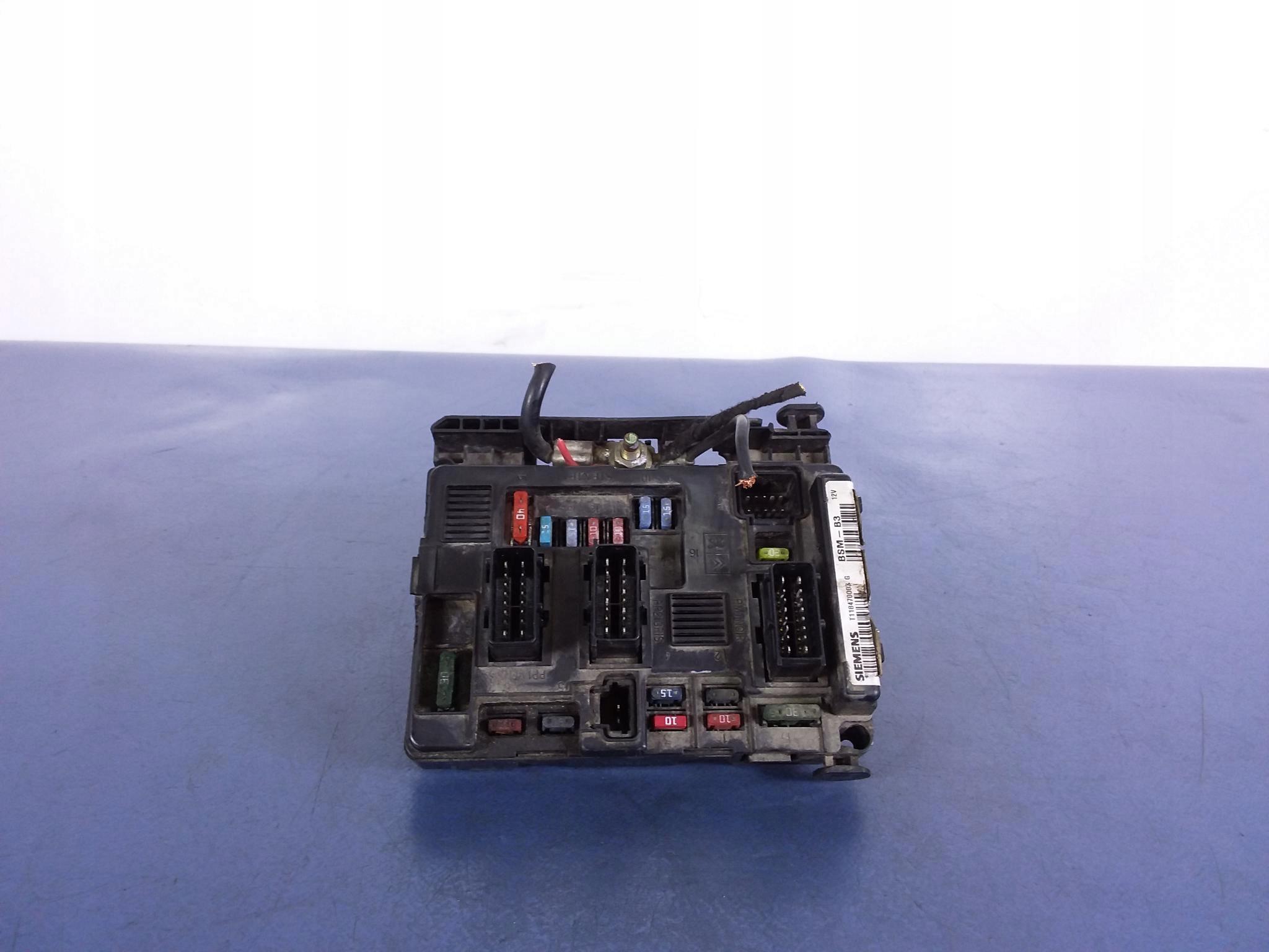 CITROEN C2 и блок предохранителей BSI 9643498880