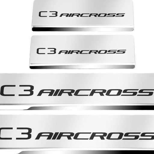 CITROEN C3 AIRCROSS Накладки на пороги з нержавіючої сталі 304 стор
