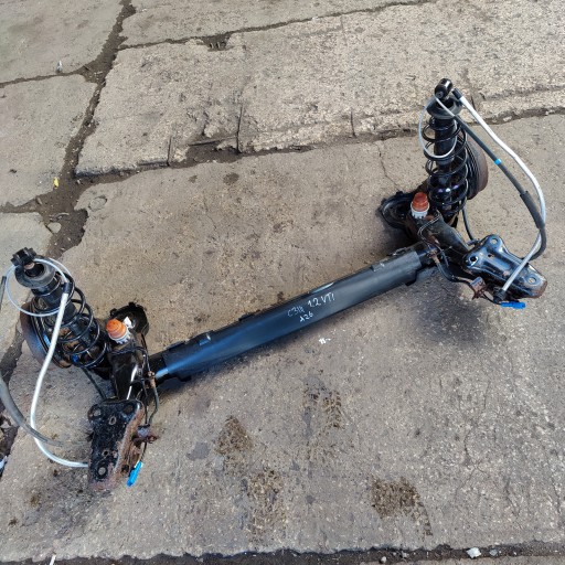 Citroen c3 iii задняя балка с подвеской 1.2 vti