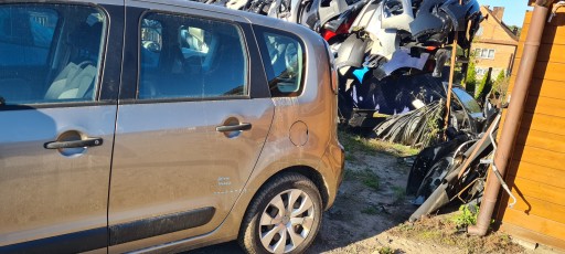 CITROEN C3 PICASSO 06- ДВЕРЬ ЗАДНЯЯ ЛЕВАЯ KCHC