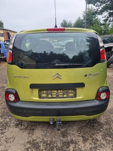 CITROEN C3 PICASSO 08-12 2009 r. KARC KLAPA TYLNA BAGAŻNIKA - CITROEN C3 PICASSO 08-12 2009 KARC ЗАДНЯ КРИШКА БАГАЖНИКА