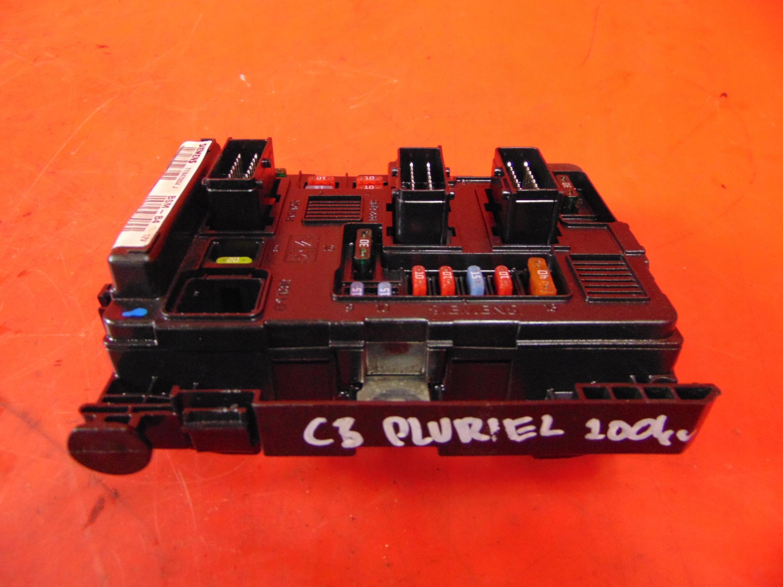 CITROEN C3 PLURIEL модуль коробки BSM 9643498780