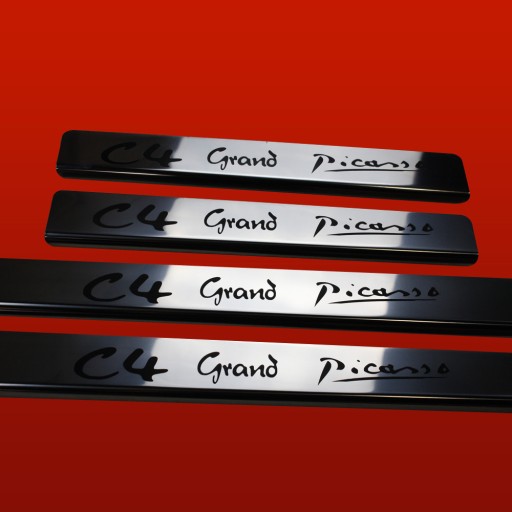 CITROEN C4 GRAND PICASSO MK1 GRAND PICASSO Накладки на пороги, нерж.