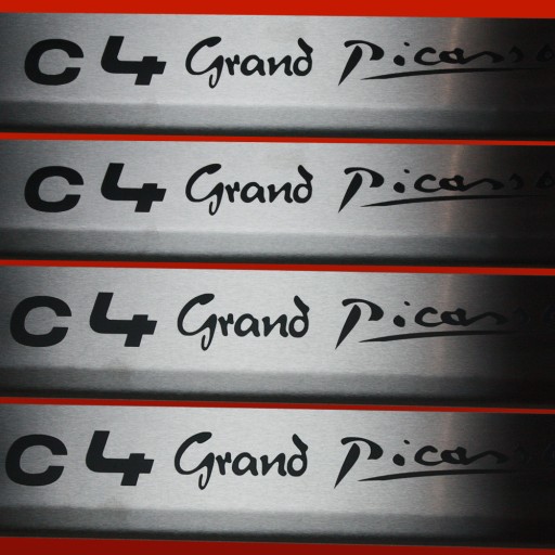 CITROEN C4 GRAND PICASSO MK2 GRAND PICASSO Накладки на пороги, нержавеющая сталь
