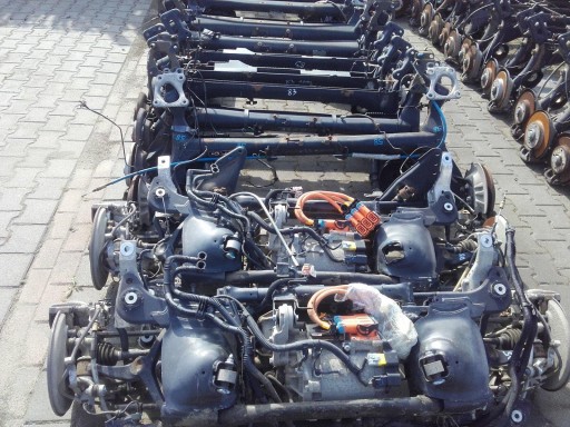 Citroen c4 ii балка заднього моста електро ручне гальмо