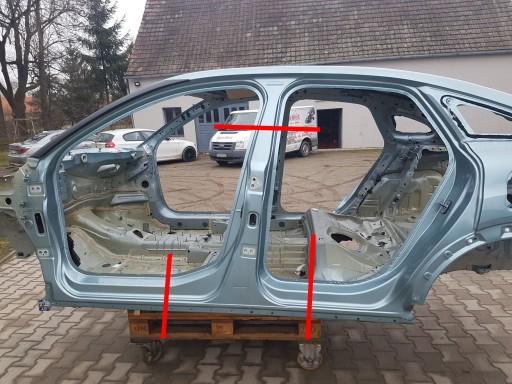 CITROEN C4 III порог стойки левый EQND