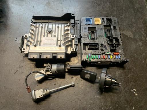 9664059080 - CITROEN C5 III 2.0 HDI BSI компьютерный ключ комплект