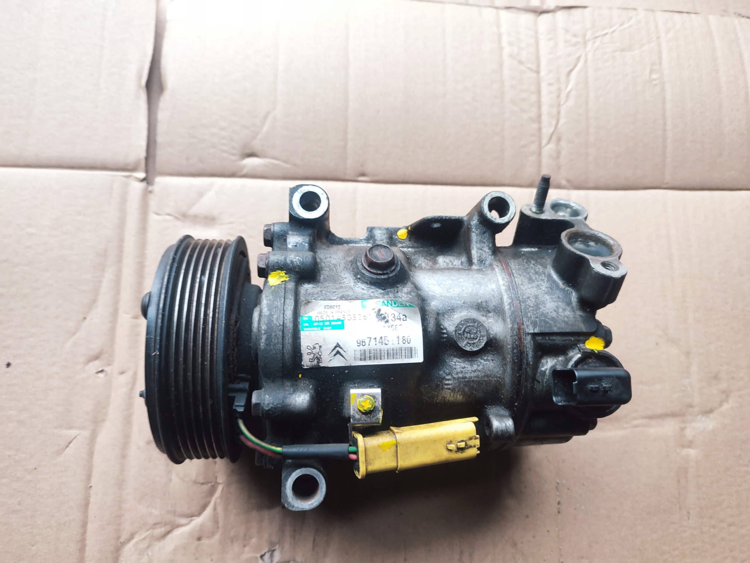 Компрессор кондиционера CITROEN C5 III 9671451180