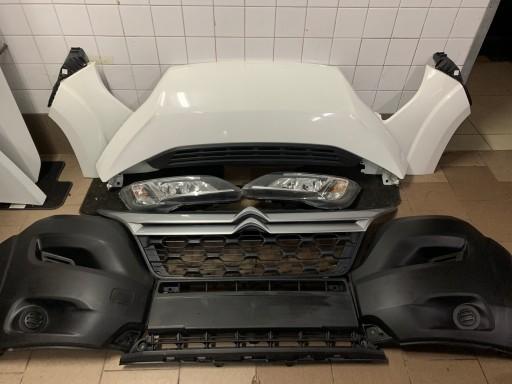 CITROEN JUMPER III 2.0 HDI КОМПЛЕКТ БІЛИЙ ПЕРЕДНИЙ БАМПЕР БАМПЕРА КАПОТУ