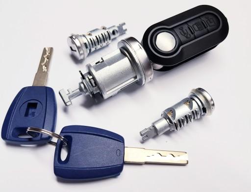 Cit-2987 - CITROEN JUMPER КОМПЛЕКТ ВСТАВОК ВСТАВКА ЗАМОК ЗАЖИГАНИЯ