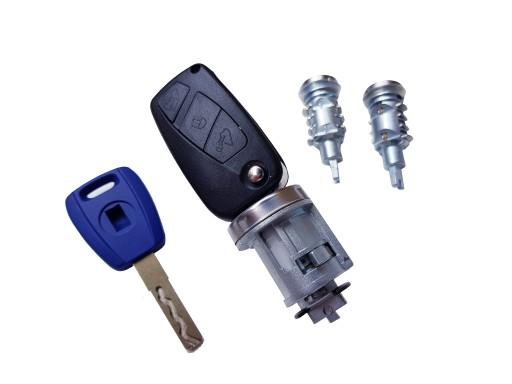 022 - CITROEN NEMO КОМПЛЕКТ ВСТАВКИ ВСТАВКА ЗАМОК ЗАЖИГАНИЯ