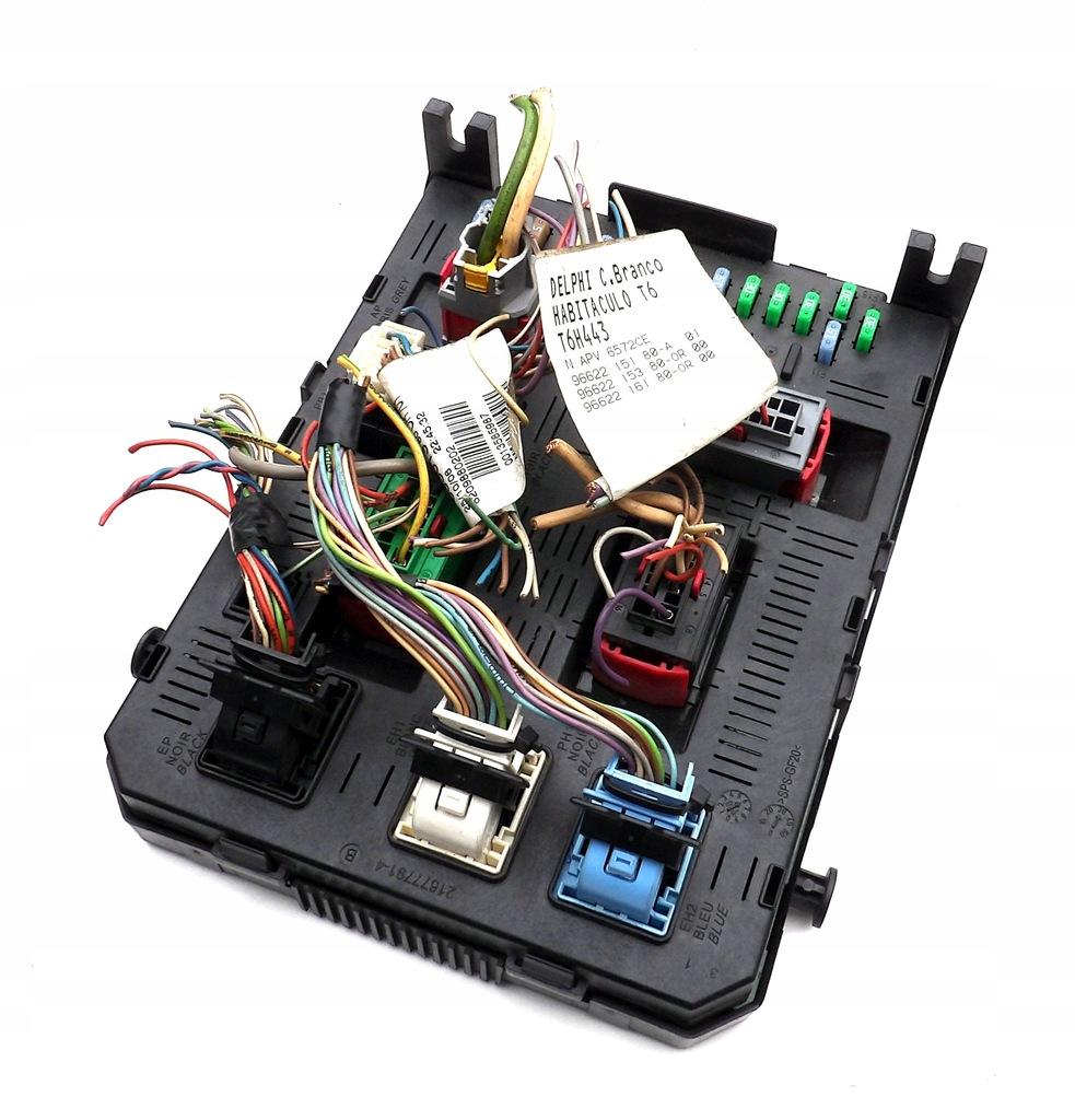 CITROEN PEUGEOT C5 307 модуль BSI 9663510580