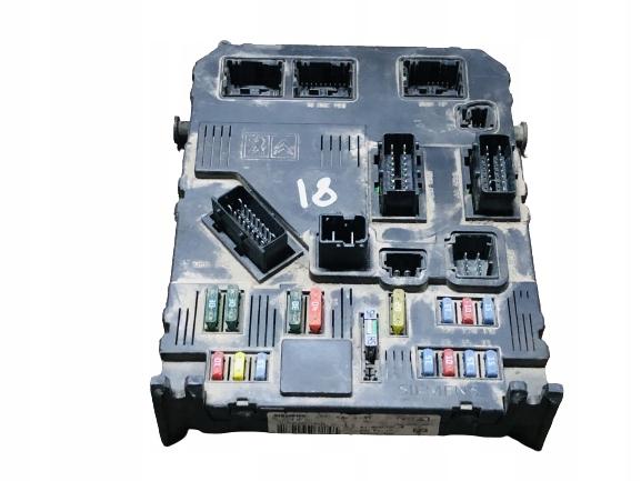 CITROEN PEUGEOT МОДУЛЬ КОРОБКИ BSI 9653667580