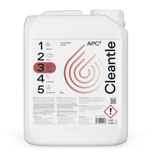 CLEANTLE APC APC ОЧИСТИТЕЛЬ LIME / MINT 5L