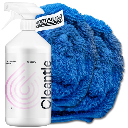 CLEANTLE GLOSSIFY Quick Detailer, сильно затемняющий лак, глубина 1000 мл.