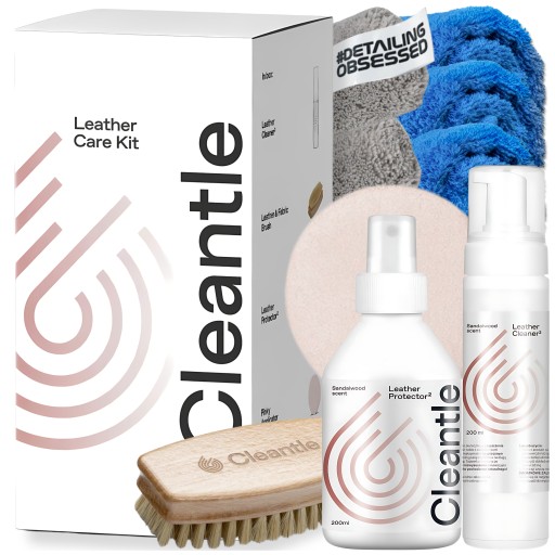 CLEANTLE LEATHER CARE KIT набор для чистки защитной кожаной обивки