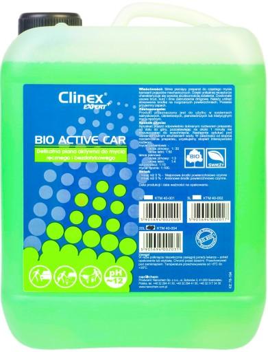 CLINEX BIO ACTIVE CAR 20л Пена для мытья автомобиля