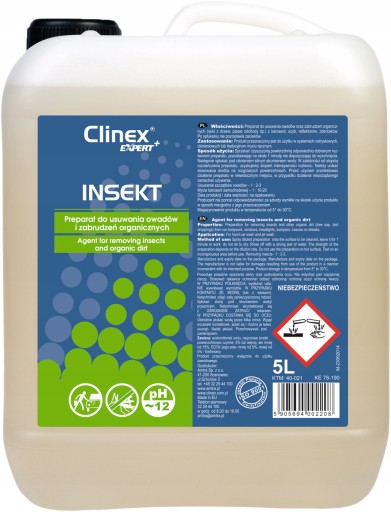 CLINEX INSEKT УДАЛЕНИЕ НАСЕКОМЫХ 5л