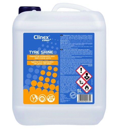 CLINEX TIRE SHINE ДЛЯ ОБСЛУГОВУВАННЯ ШИН 5L