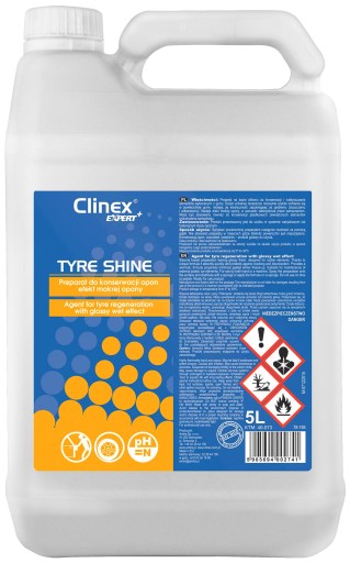 CLINEX TIRE SHINE ДЛЯ ОБСЛУГОВУВАННЯ ШИН 5л