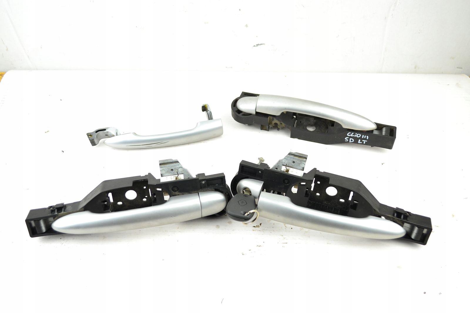 CLIO 3 III ДВЕРНАЯ РУЧКА ПРАВАЯ ЛЕВАЯ ПЕРЕДНЯЯ ЗАДНЯЯ