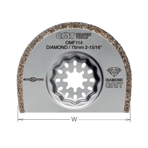 КОЛЕБАТЕЛЬНАЯ ПИЛА CMT W=75 K=2,2 STARLOCK OMF114-X1